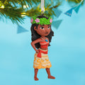 Collectable Disney Ornament - Moana With Flower Crown Design