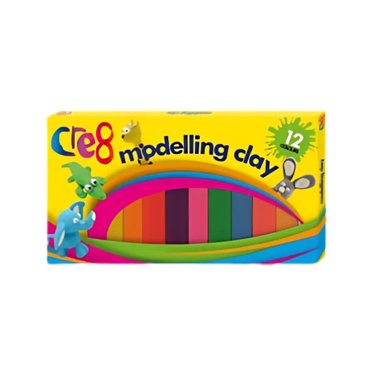 Modelling Clay Kit With 12 Colours collectible from PoundFun