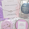 MOTHER & DAUGHTER | LUXURY PAMPER HAMPER, side angle