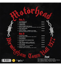 Motörhead – Birmingham Town Hall, 1977 (12-Inch Album on 180g Vinyl), side angle