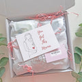 MUM TO BE SERENITY BOX | PREGNANCY PAMPER & SELF-CARE GIFT SET, close-up detail