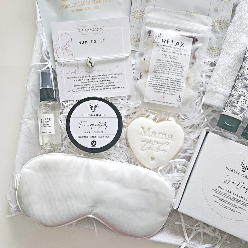MUMMY TO BE | LUXURY CARE PACKAGE, close-up detail