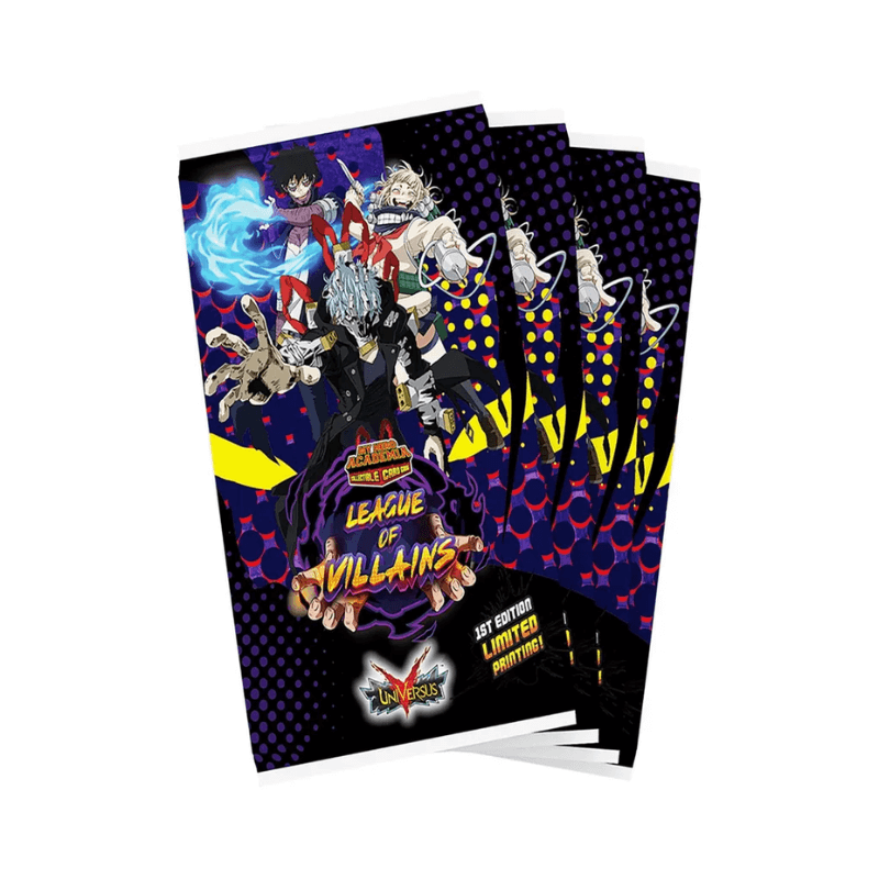 My Hero Academia Collectible Card Game Series 4: League of Villains Booster Pack, alternate view