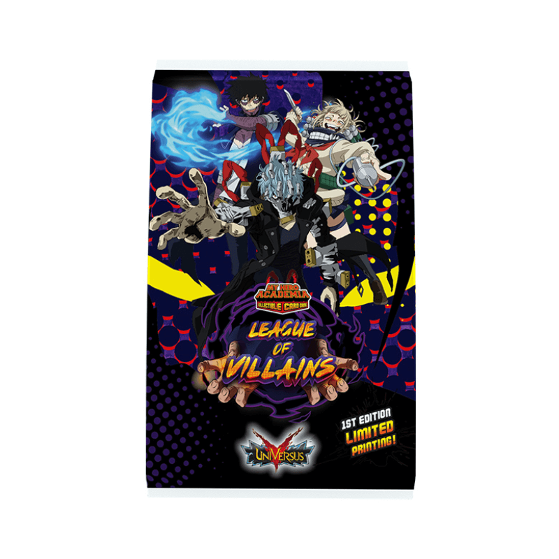 My Hero Academia Collectible Card Game Series 4: League of Villains Booster Pack collectible from PoundFun