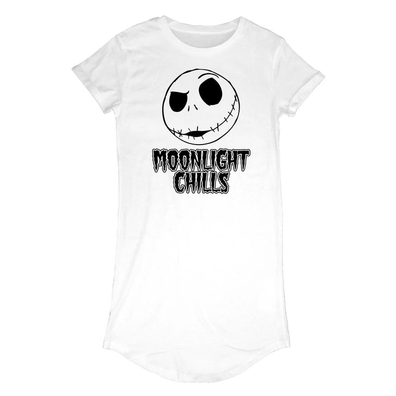 Disney Nightmare Before Christmas Moonlight Chills T-Shirt Dress collectible from Heroes Inc Dropship