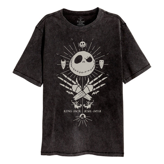 Nightmare Before Christmas Mystic Jack SuperHeroes Inc. Acid Wash T-Shirt collectible from Heroes Inc Dropship