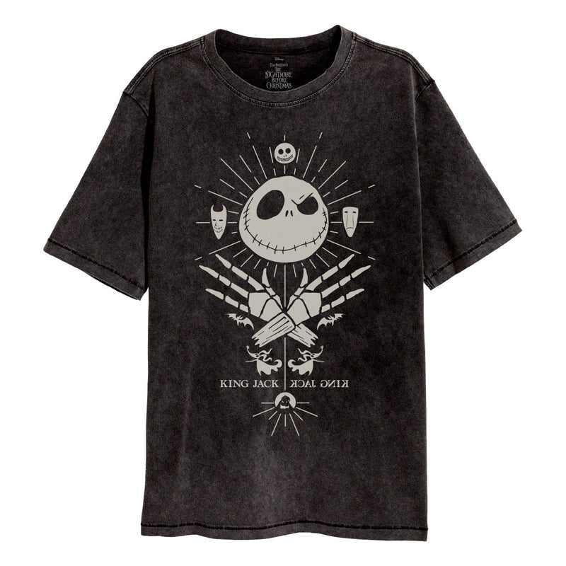 Nightmare Before Christmas Mystic Jack SuperHeroes Inc. Acid Wash T-Shirt collectible from Heroes Inc Dropship