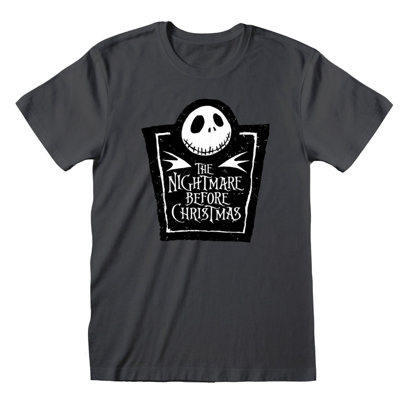 Nightmare Before Christmas Logo Square T-shirt collectible from Heroes Inc Dropship