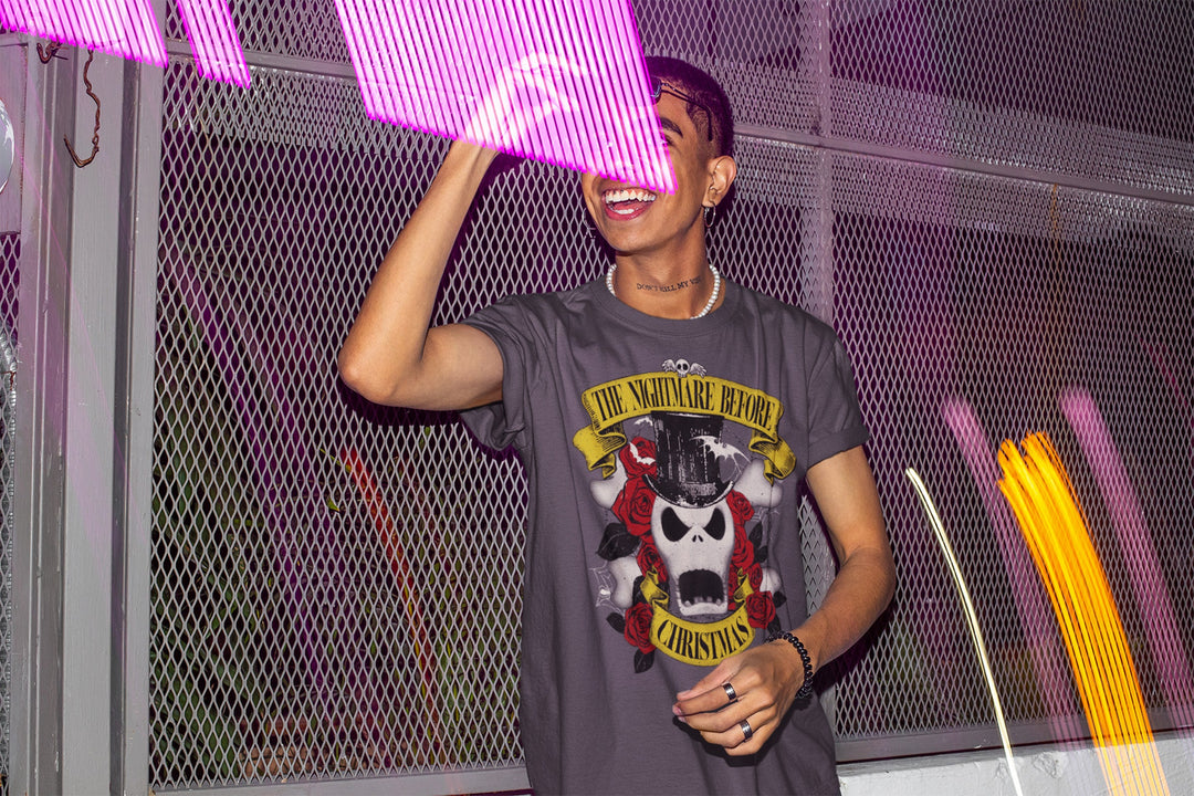 Nightmare Before Christmas Top Hat Jack T-Shirt