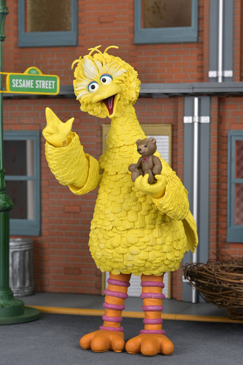 Sesame Street Big Bird Ultimate 7" Scale Action Figure packaging view