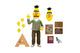 Sesame Street: Bert Ultimate 7" Scale Action Figure