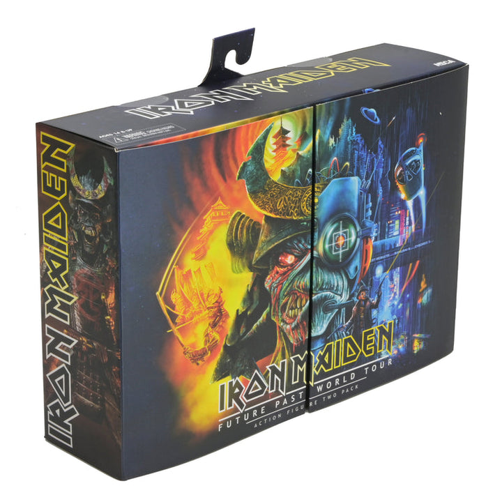 Iron Maiden: Future Past World Tour Senjutsu Eddie and Somewhere in Time Eddie Ultimate 2-Piece 7" Scale Action Figure