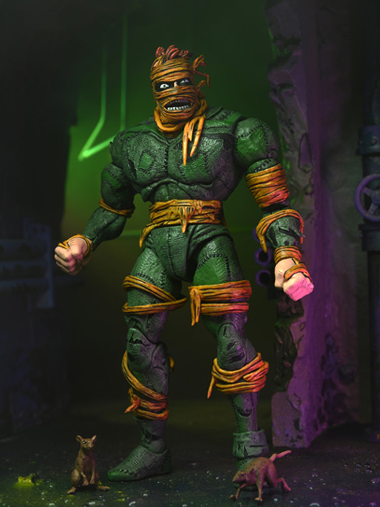 TMNT: (Mirage Comics) Rat King 7 Scale Action Figure Teenage Mutant Ninja Turtles, size reference