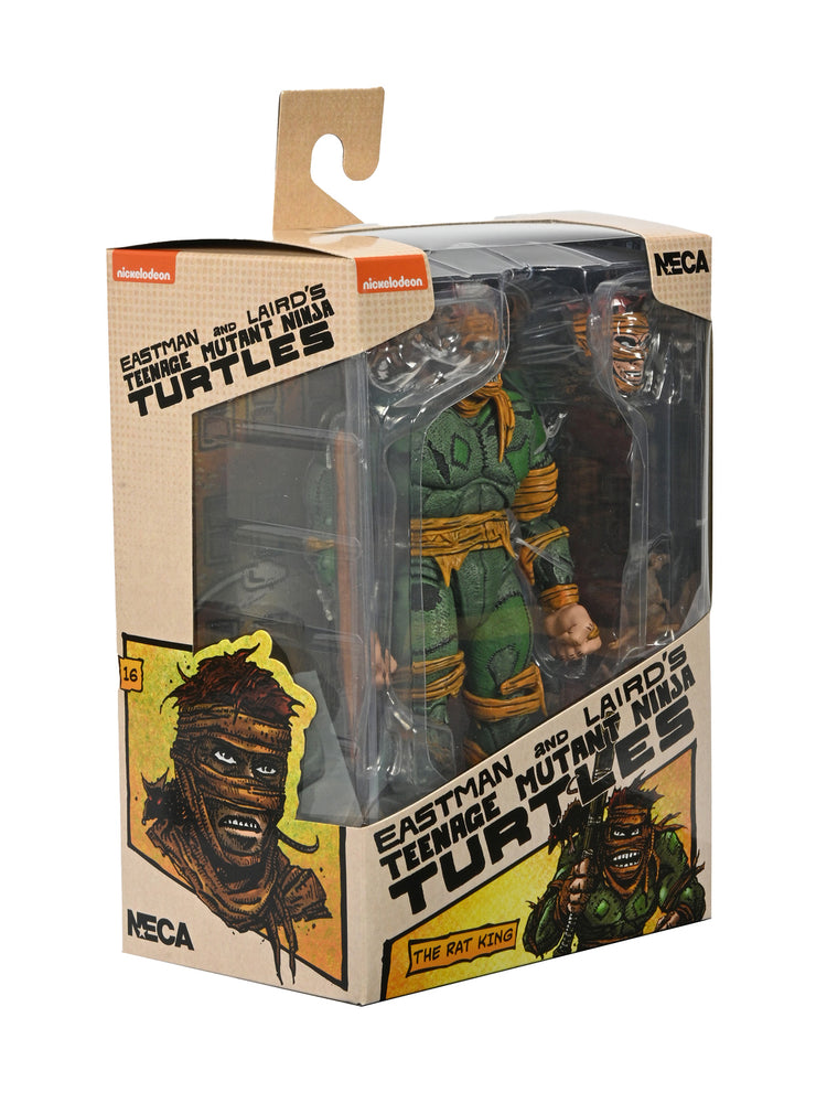 TMNT: (Mirage Comics) Rat King 7 Scale Action Figure Teenage Mutant Ninja Turtles, side angle
