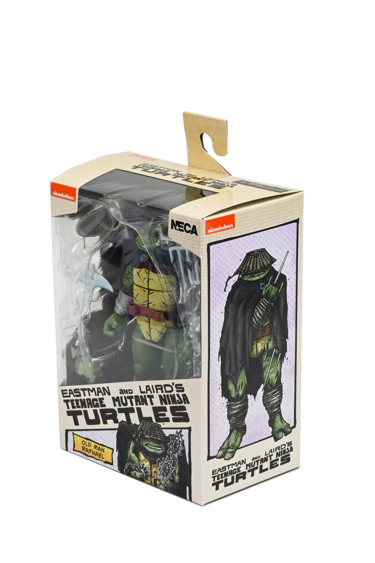 TMNT (Mirage Comics): Old Man Raphael Teenage Mutant Ninja Turtles 7 Scale Action Figure (Pre-Order September 202, in display
