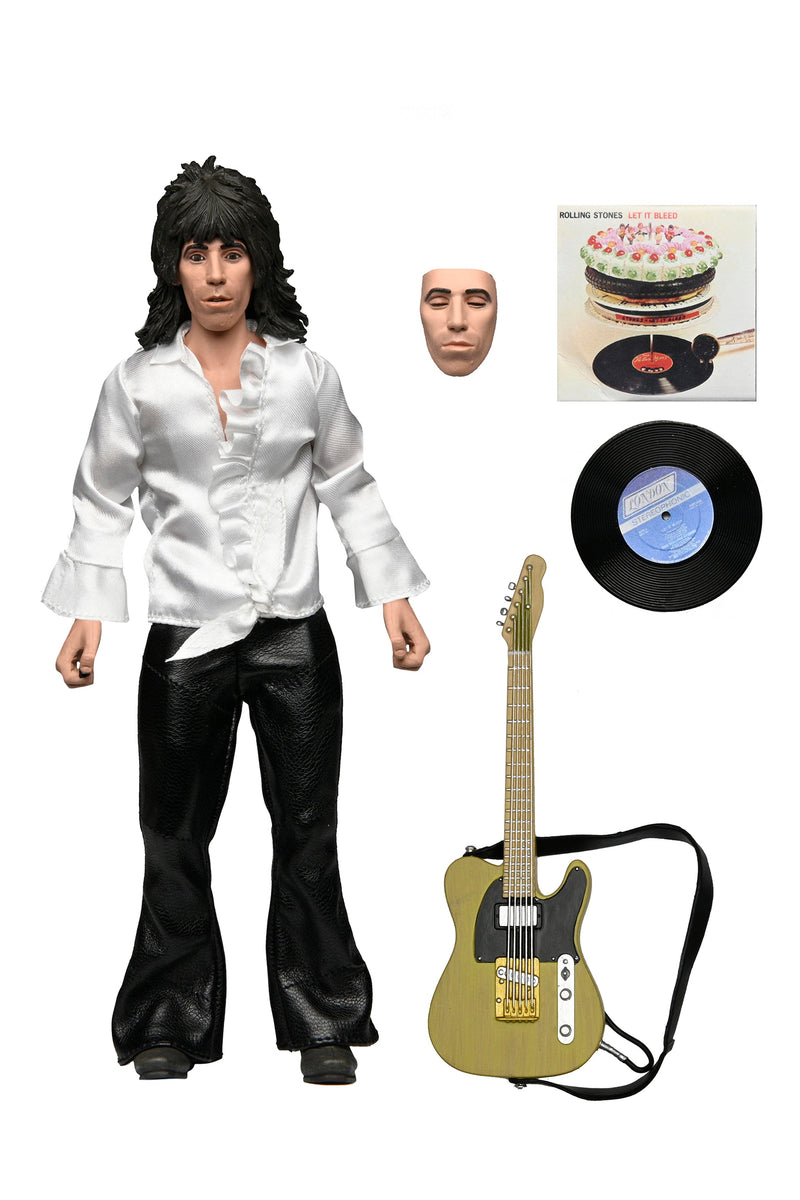 Keith Richards 1975 Rolling Stones clothed action figure alternate angle