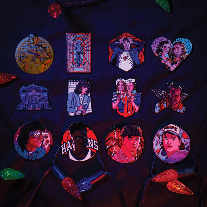 Stranger Things Mystery Pin Badges