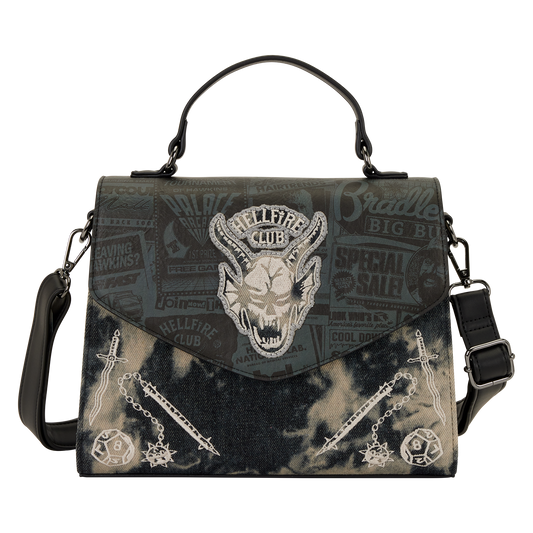 Loungefly - Stranger Things 5 Hellfire Club Crossbody Bag
