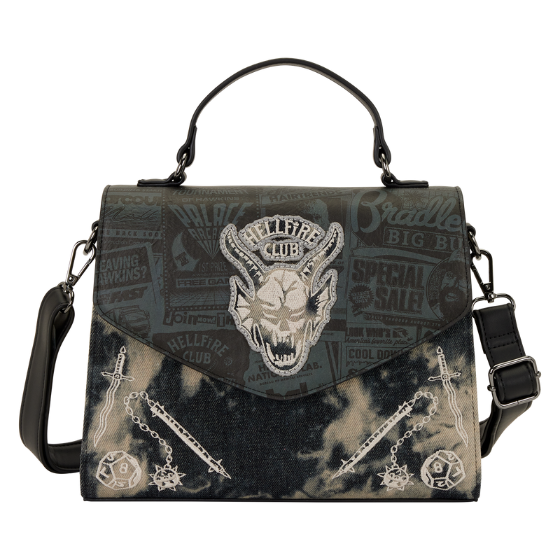 Loungefly - Stranger Things 5 Hellfire Club Crossbody Bag