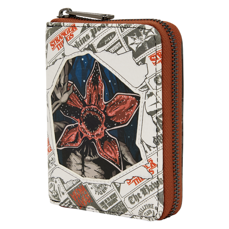 Loungefly - Stranger Things 5 Zip Around Wallet back view