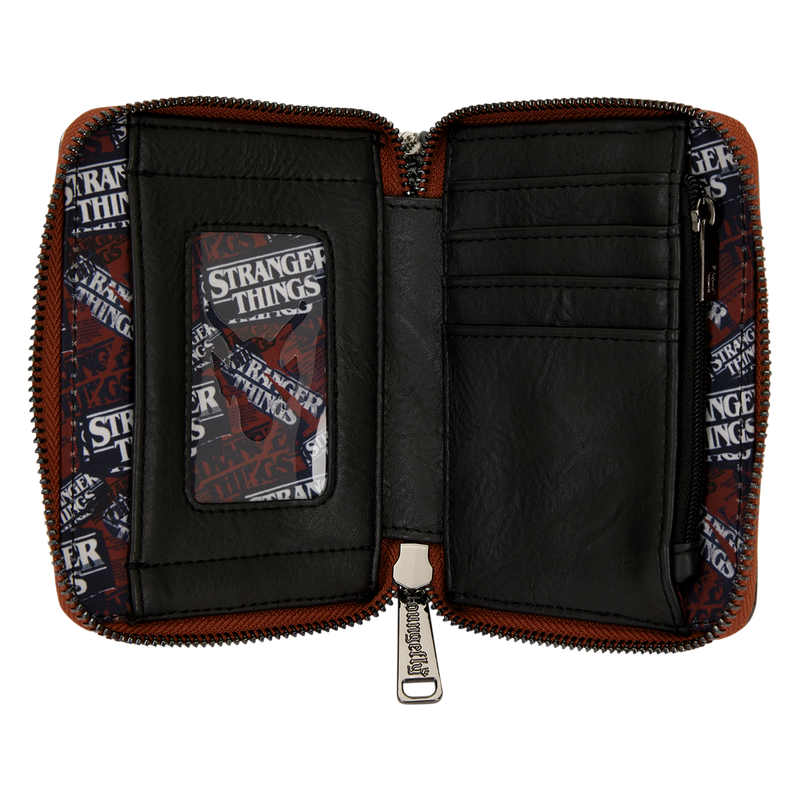 Loungefly - Stranger Things 5 Zip Around Wallet detail shot