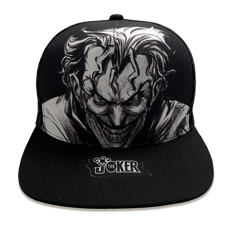 DC Comics Batman Joker All Over Unisex Adults Snapback Cap collectible from Heroes Inc Dropship
