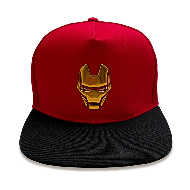 Marvel Comics Avengers Iron Man Face Unisex Adults Snapback Cap collectible from Heroes Inc Dropship