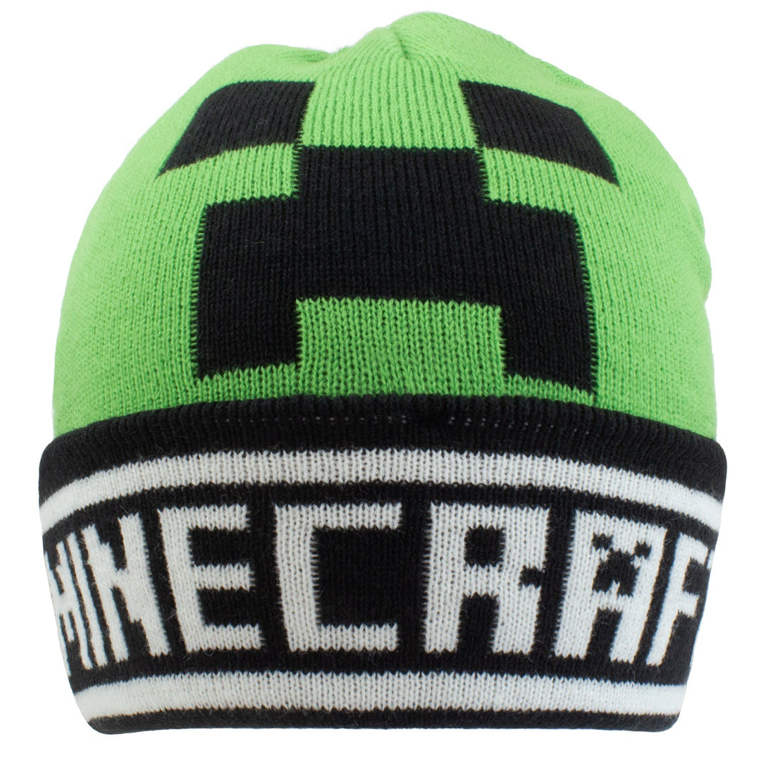 Minecraft Creeper Face Beanie