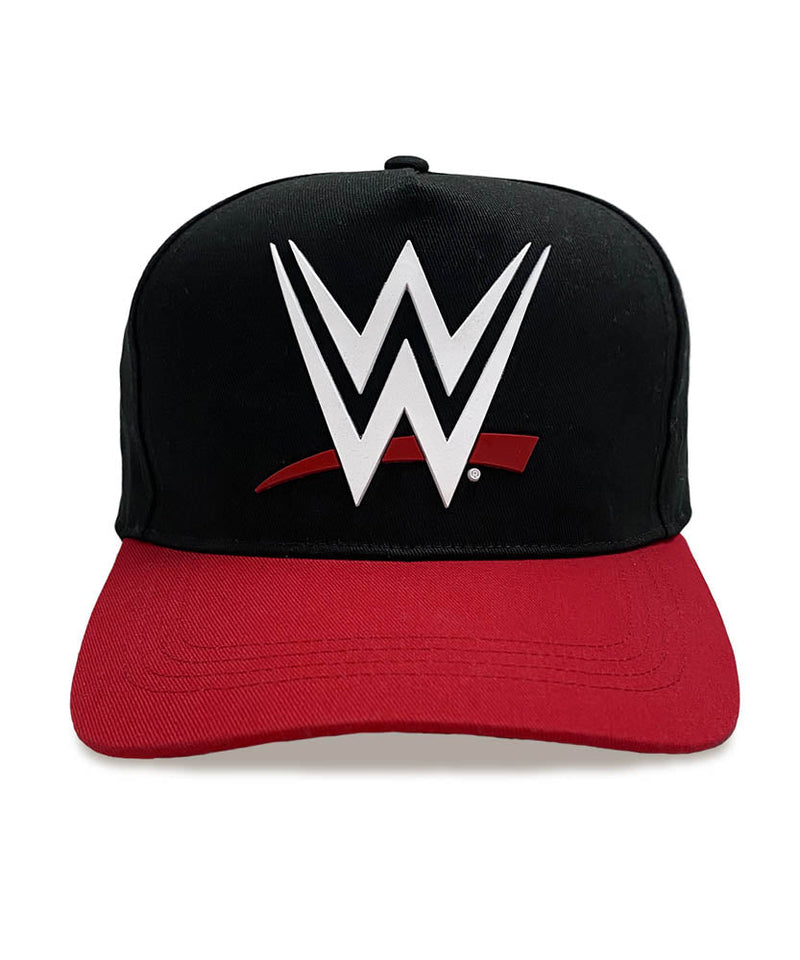WWE Rubber Badge Logo Unisex Adults Snapback Cap collectible from Heroes Inc Dropship