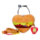 Loungefly - SpongeBob SquarePants Krabby Patty Plush Heart Figural Crossbody Bag