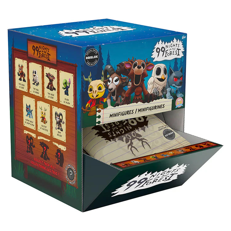 99 Nights In The Forest Collectable Minifigures, side angle