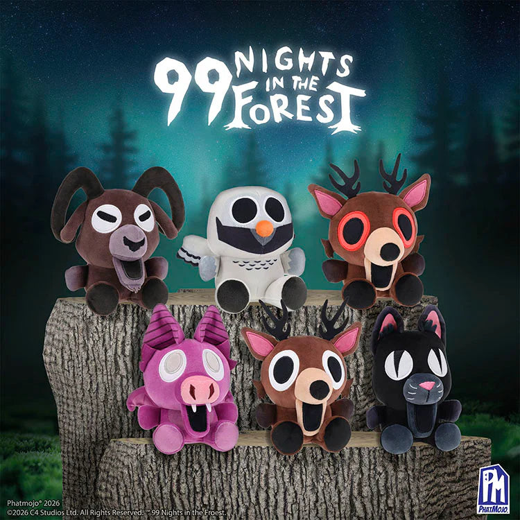 99 Nights In The Forest 4 Collectible Plush, alternate view