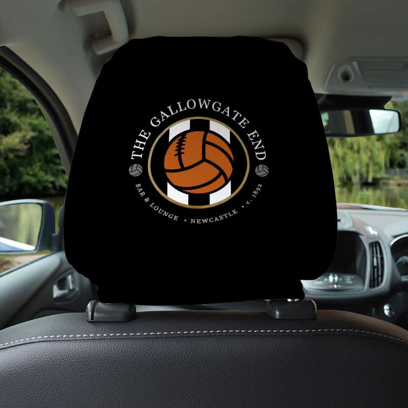 Newcastle Gallowgate - Football Legends - Headrest Cover collectible from https://britishmade.gifts/