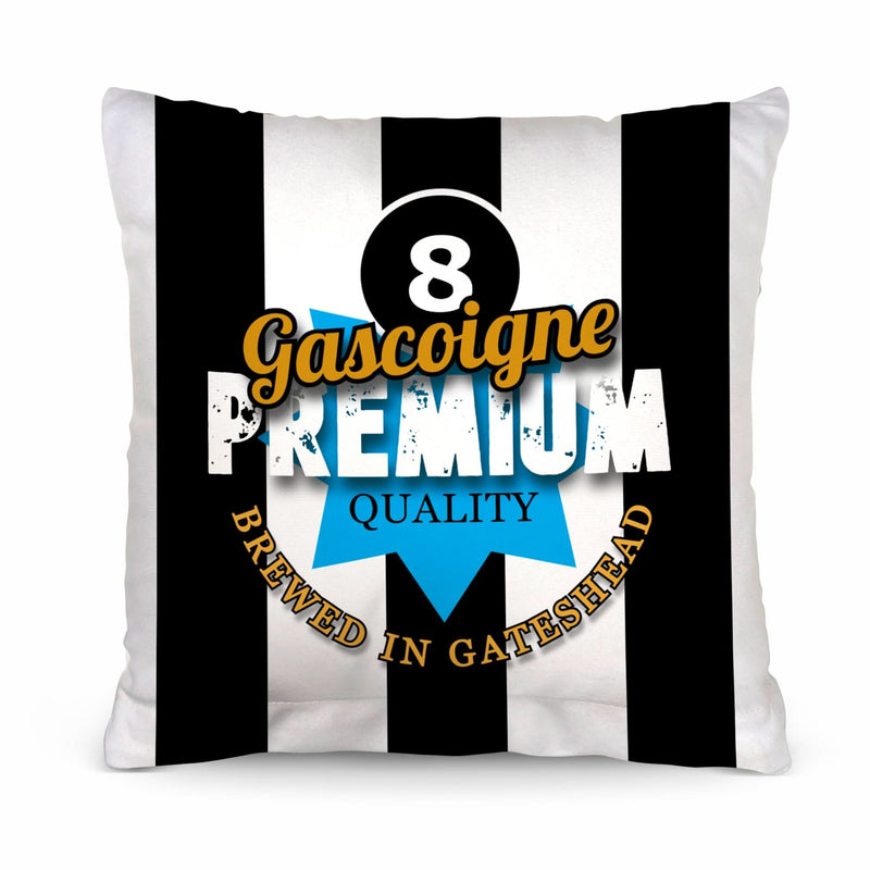 Newcastle Paul Gascoigne - Football Legends - Cushion 10 collectible from https://britishmade.gifts/