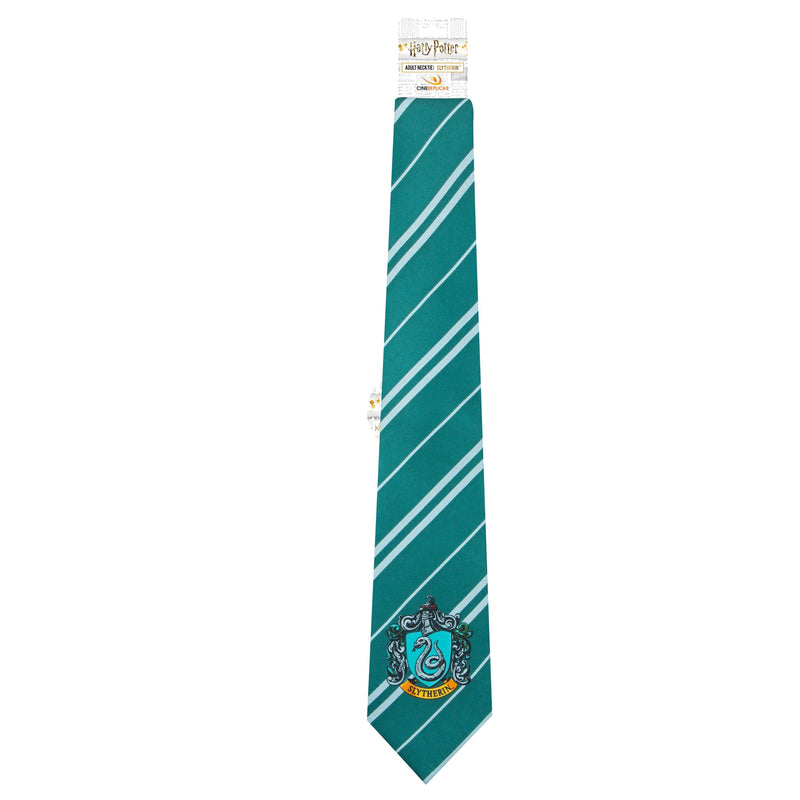 Harry Potter Slytherin Adult Classic Tie, alternate view