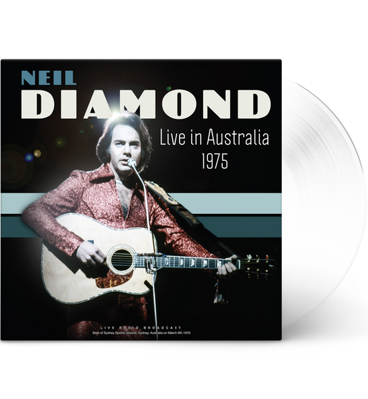 Neil Diamond – Live in Australia (Limited Edition 12-Inch Album on 180g Clear Vinyl) collectible from Coda Records