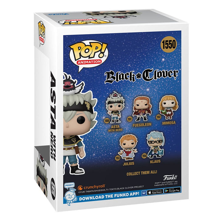 Black Clover POP! Animation Vinyl Figure Asta w/Nero 9 cm - Infinity Collectables  - #tag1#