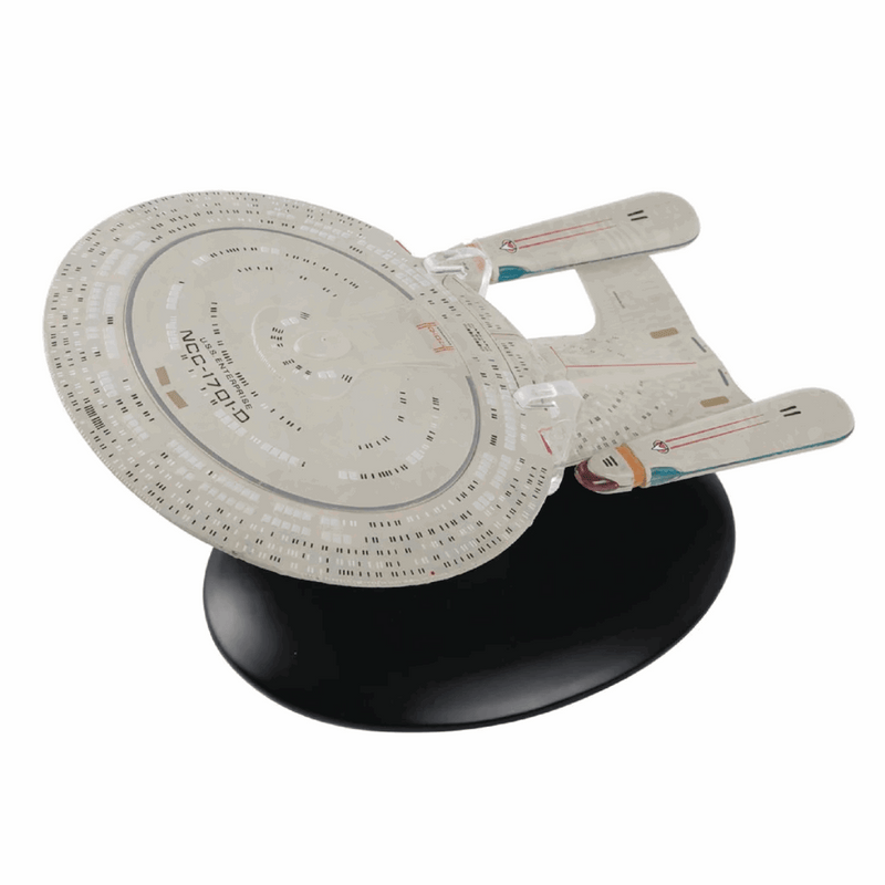 U.S.S. Enterprise NCC-1701-D Galaxy class die-cast ship, Eaglemoss Star Trek Official Starships Collection