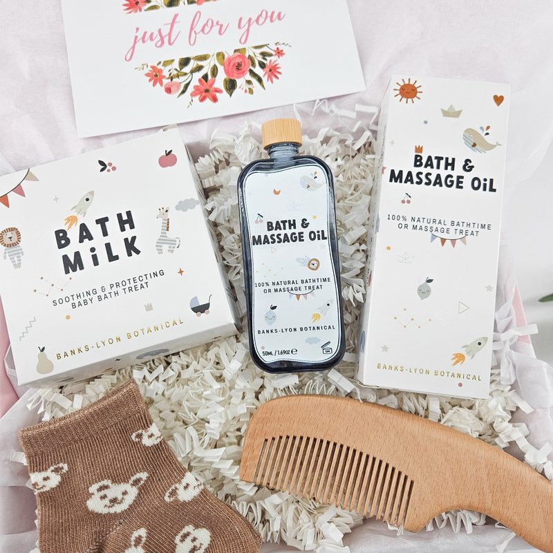 NEW BABY GIFT BOX | BABY GIFT SET UK, alternate view