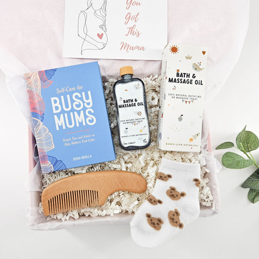 NEW MUM & BABY GIFT BOX | THE CALM & CARE BOX collectible from MySelfLoveBox