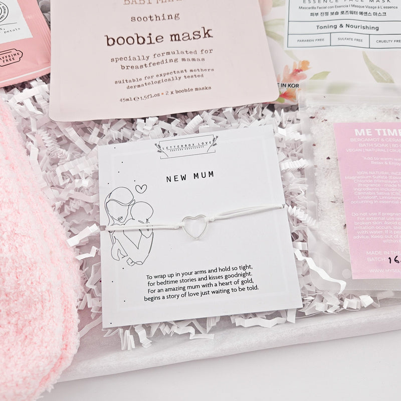 MAMA MOMENT BOX | NEW MUM SELF CARE & POSTPARTUM PAMPER SET, alternate view