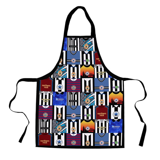 Newcastle - Kit Montage - Water-Resistant Adults Apron collectible from https://britishmade.gifts/