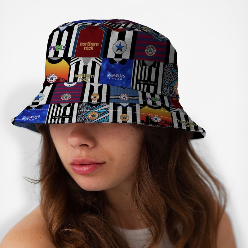 Newcastle Kit Montage - Bucket Hat, side angle