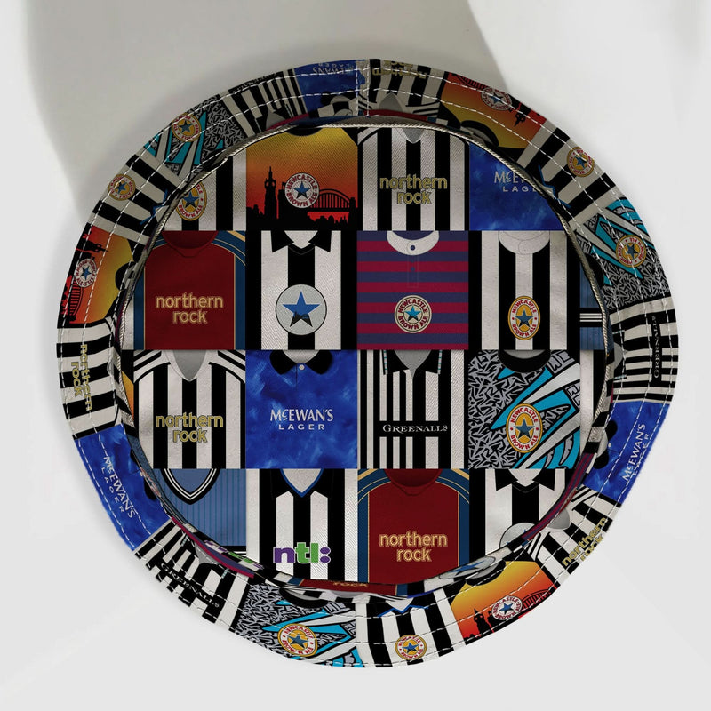 Newcastle Kit Montage - Bucket Hat, rear view