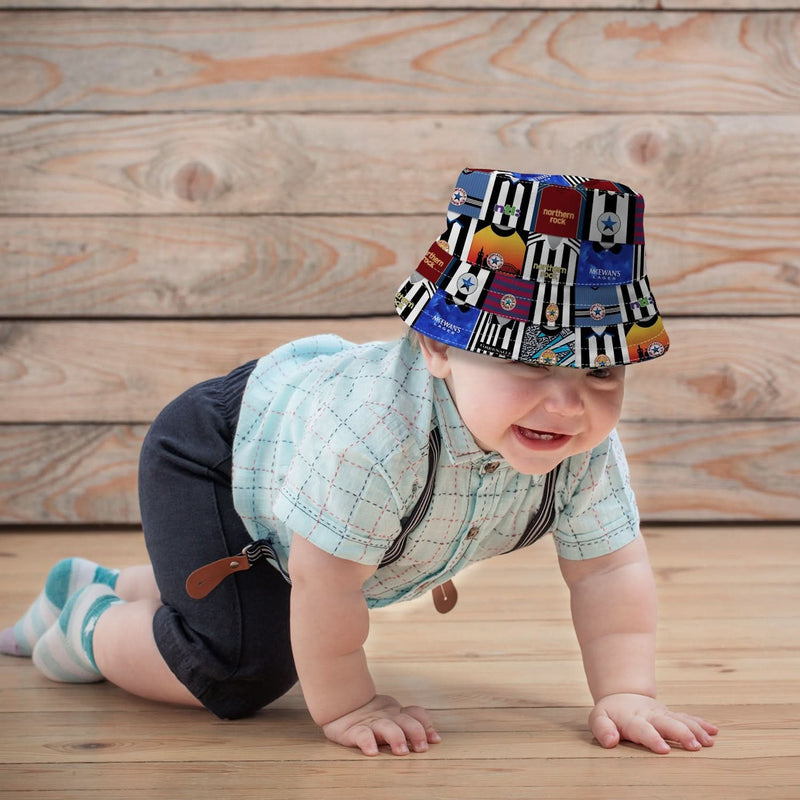 Newcastle Kit Montage - Bucket Hat, in display
