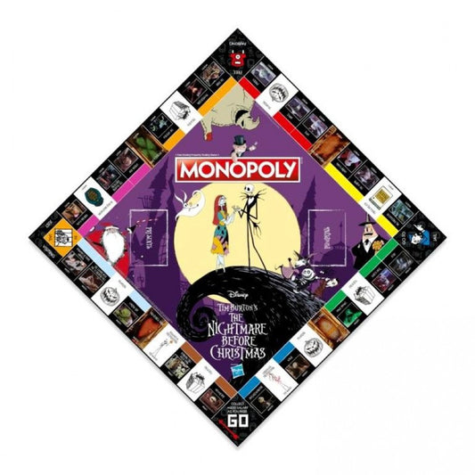 Nightmare Before Christmas Monopoly (2024 Refresh), alternate view