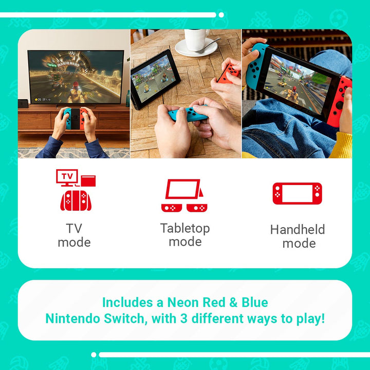 Nintendo Switch Neon Red/Blue Switch Sports & 12-Month Nintendo Switch Online Membership