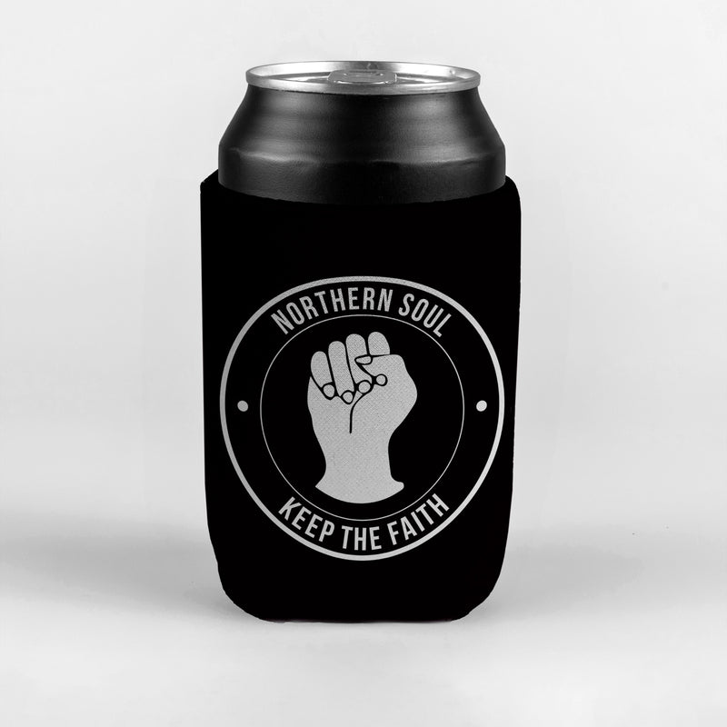 Northern Soul Keep The Faith - Drink Can Cooler collectible from https://britishmade.gifts/