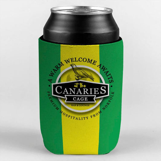 Norwich Canaries - Football Legends - Can Cooler collectible from https://britishmade.gifts/