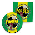 Norwich Forbes - Football Coaster - Square Or Circle collectible from https://britishmade.gifts/